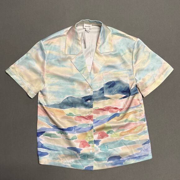 SONG OF STYLE Elsie‎ Top in Blue Landscape Ab Size Small - Picture 2 of 13